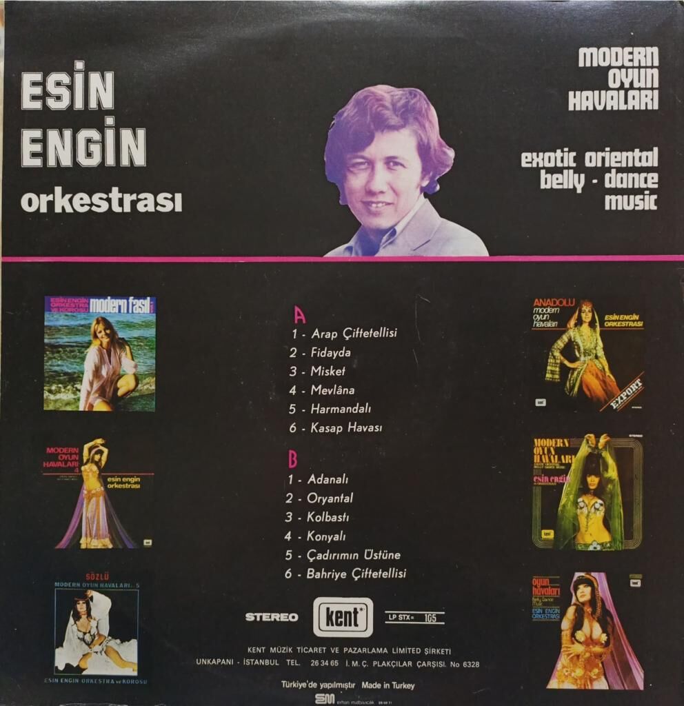 Esin Engin Ve Orkestrası – Modern Oyun Havaları LP