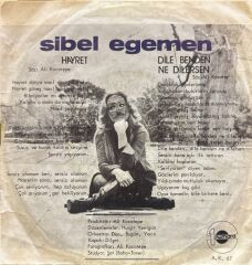 Sibel Egemen – Dile Benden Ne Dilersen / Hayret 45'lik