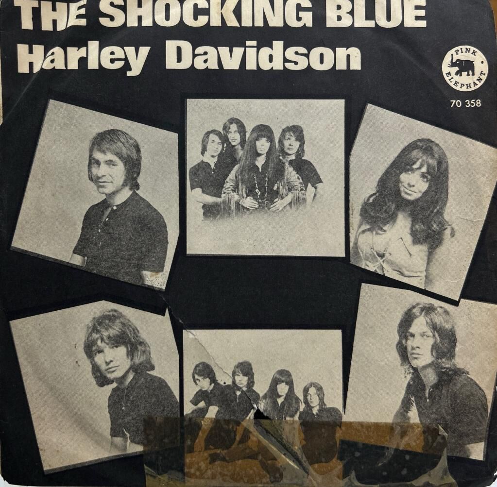 The Shocking Blue ‎– Harley Davidson / Seven Is A Number In Magic 45lik Plak