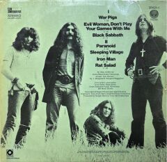 Black Sabbath ‎– Black Sabbath LP