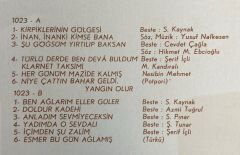 Muazzez Abacı ‎– Dönüş 1978 BASKI LP