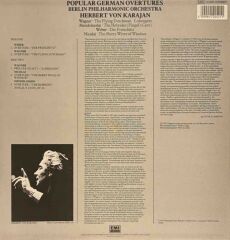 Richard Wagner & Otto Nicolai & Felix Mendelssohn-Bartholdy & Carl Maria von Weber & Herbert von Karajan & Berliner Philharmoniker – Popular German Overtures