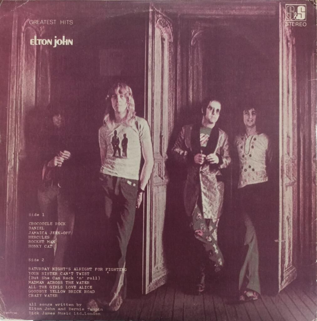 Elton John – Greatest Hits LP