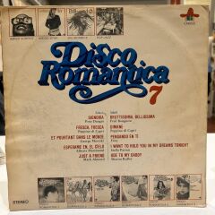 Disco Romantica 7 (Pino Dangio,Peppino Di Capri, Fred Bongusto ve diğerleri) LP