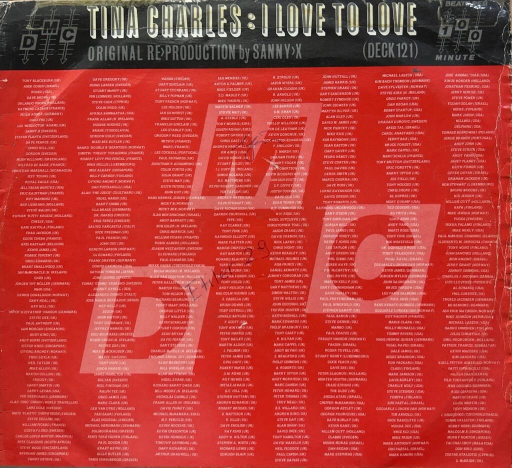 Tina Charles - I Love to Love Maxi Single