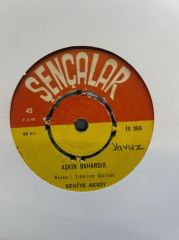 Behiye Aksoy ‎– Merhametsiz / Aşkın Bahardır 1970ler BASKI 45LİK