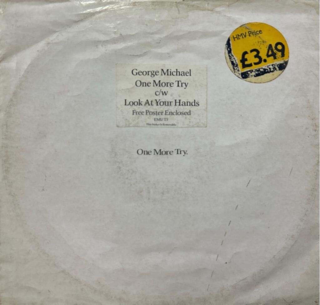 George Michael - One more Try/Look at Your Hands Maxi Single