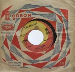 The Beatles – Yesterday / Dizzy Miss Lizzy  45'lik