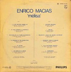Enrico Macias – Mélisa
