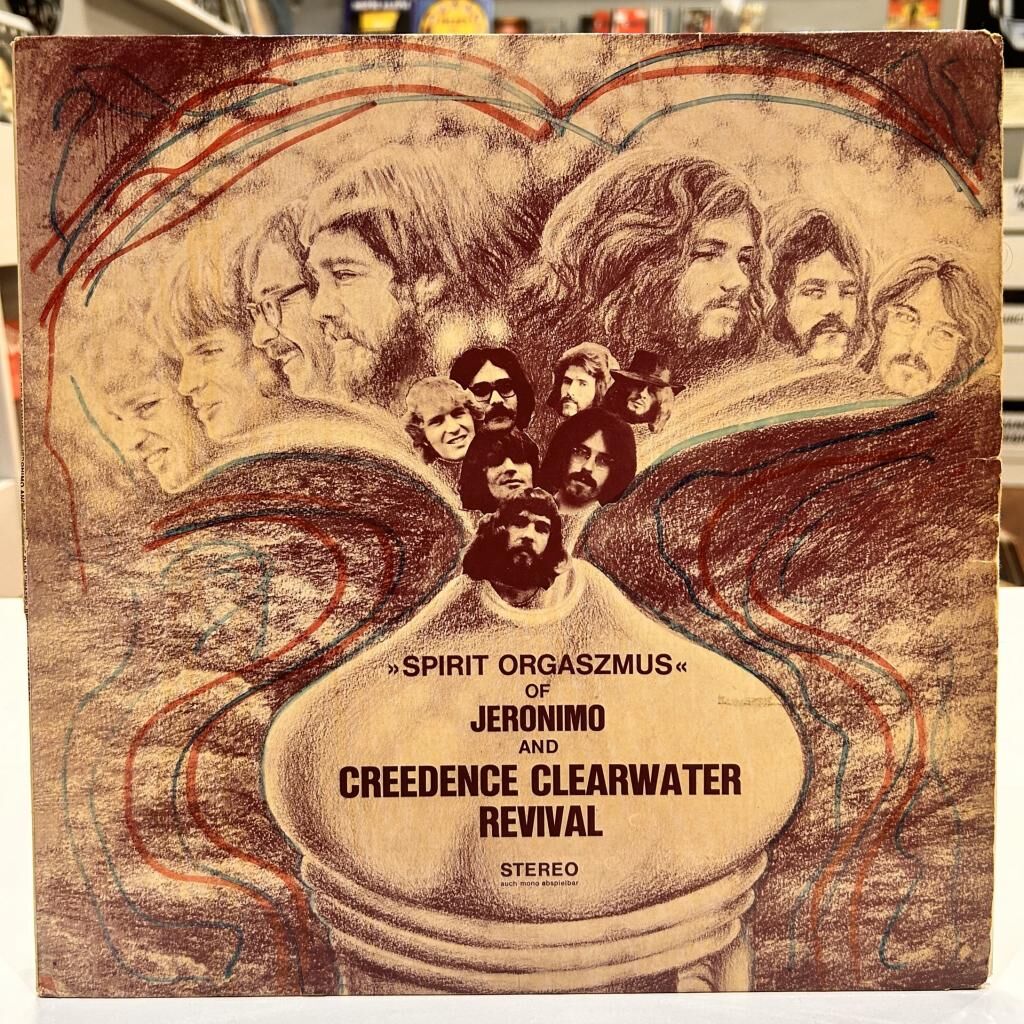 Jeronimo And Creedence Clearwater Revival – Spirit Orgaszmus 1970 BASKI LP
