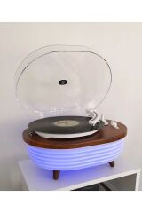 Music Public Kingdom TT238 Bluetooth Özellikli Pikap - 16 farklı renk tonu geçişli