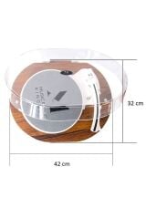 Music Public Kingdom TT238 Bluetooth Özellikli Pikap - 16 farklı renk tonu geçişli