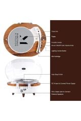 Music Public Kingdom TT238 Bluetooth Özellikli Pikap - 16 farklı renk tonu geçişli