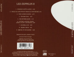 DİKKAT CD !!! Led Zeppelin – Led Zeppelin II CD