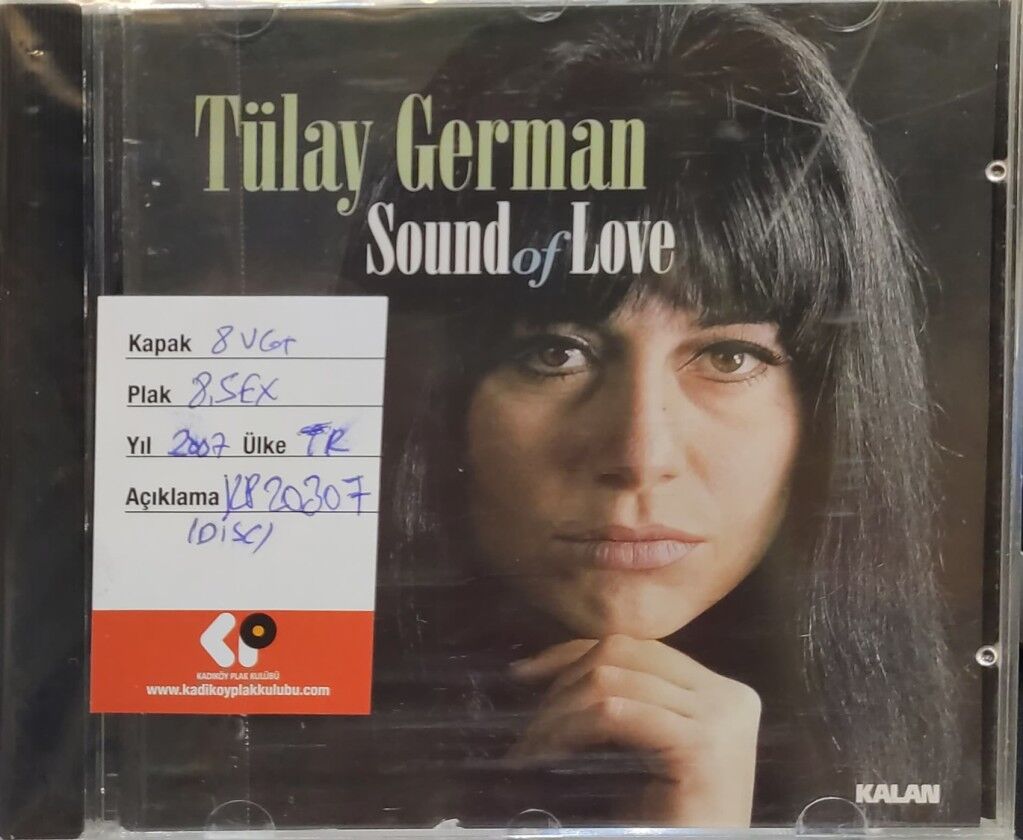 DİKKAT CD !!! Tülây German – Sound Of Love CD