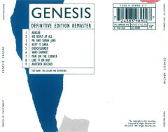 DİKKAT CD !!! Genesis – Abacab CD
