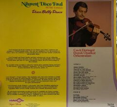 Cavit Deringöl, Doruk Onatkut Orkestraları ‎– Nihavent Disco Fasıl Ritim Tango - Disco Belly Dance 1983 ALMAN TÜRKÜOLA BASKI LP