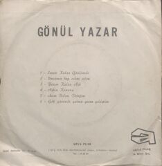 Gönül Yazar – Sensiz Kalan Gönlümde - Gökyüzünde Yalnız Gezen Yıldızlar Mini LP 45'lik