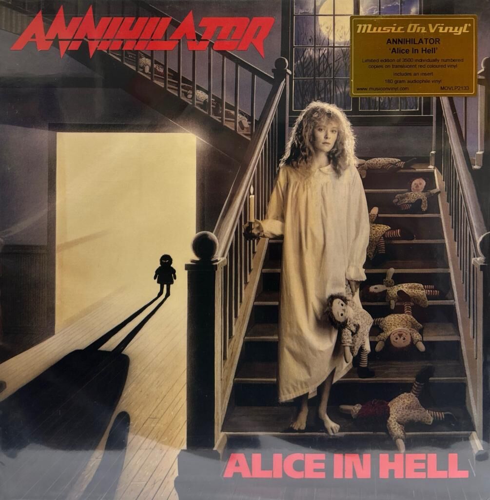 Annihilator  – Alice In Hell LIMTED EDITION KIRMIZI PLAK