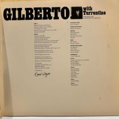 Astrud Gilberto ‎– Gilberto With Turrentine 1971 BASKI LP