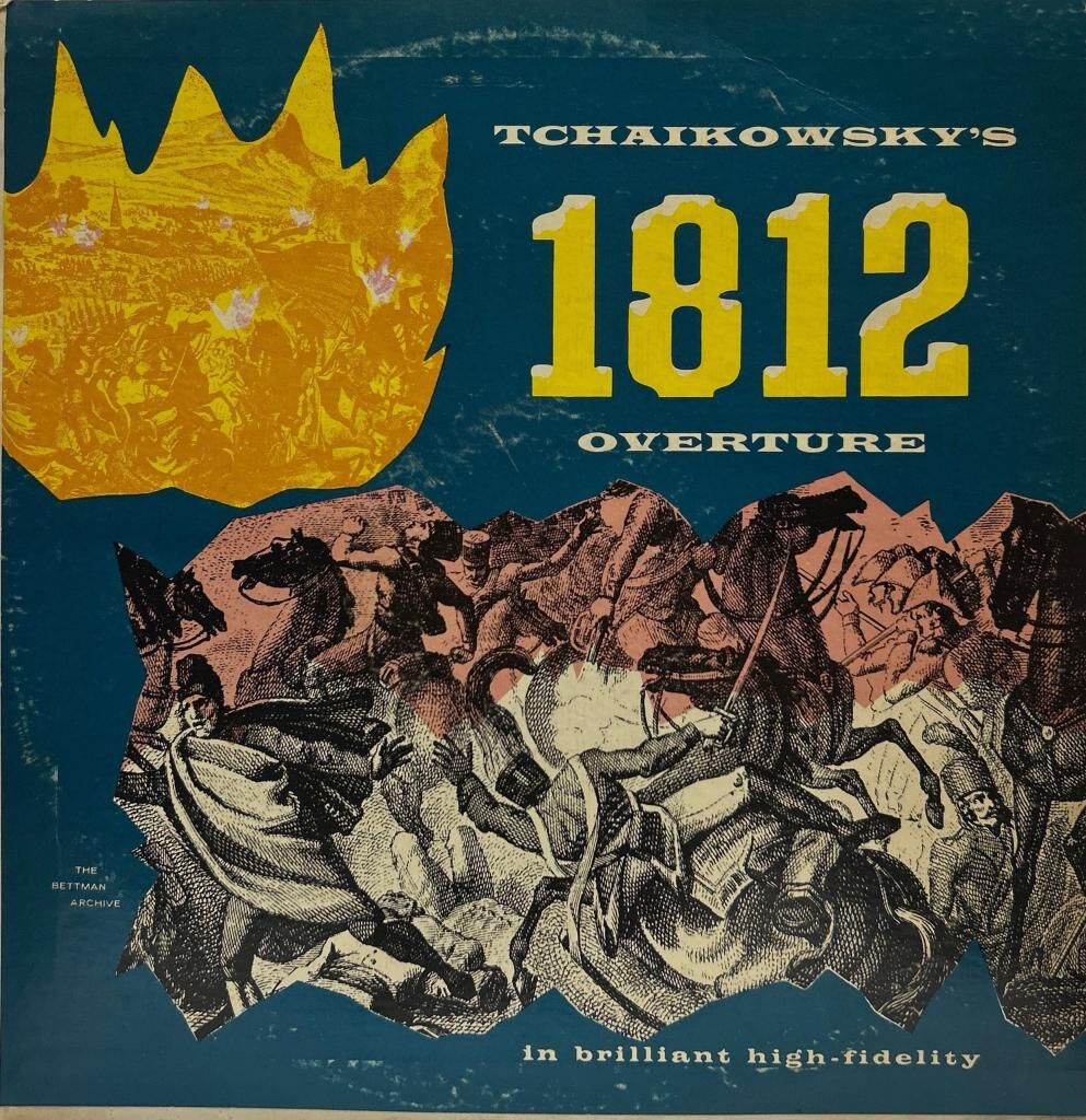 Pyotr Ilyich Tchaikovsky, Wilhelm Rohr – 1812 Overture / Capriccio Italien LP