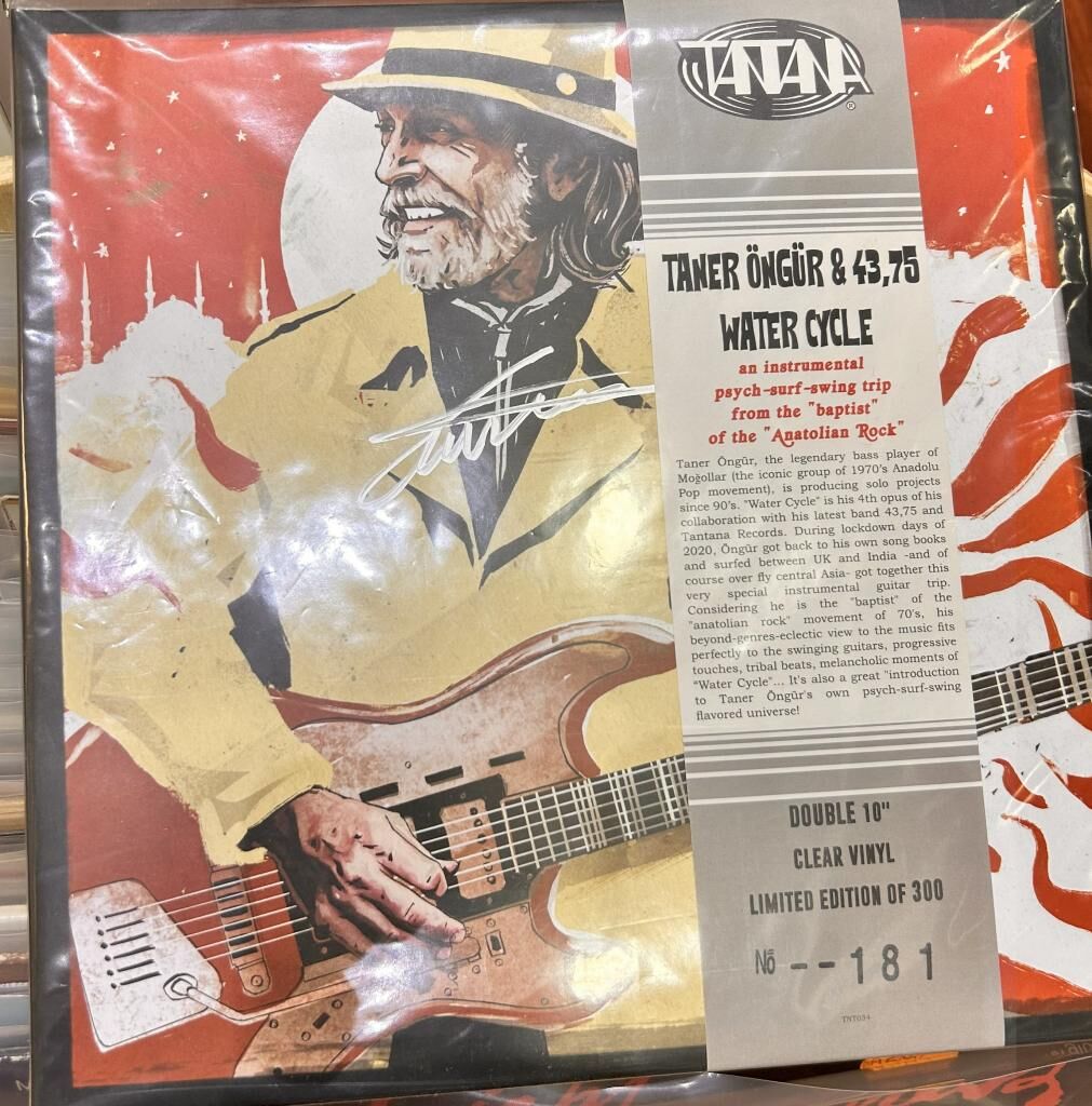 Taner Öngür & 43,75 Water Cycle İmzalı Çift Plak LP