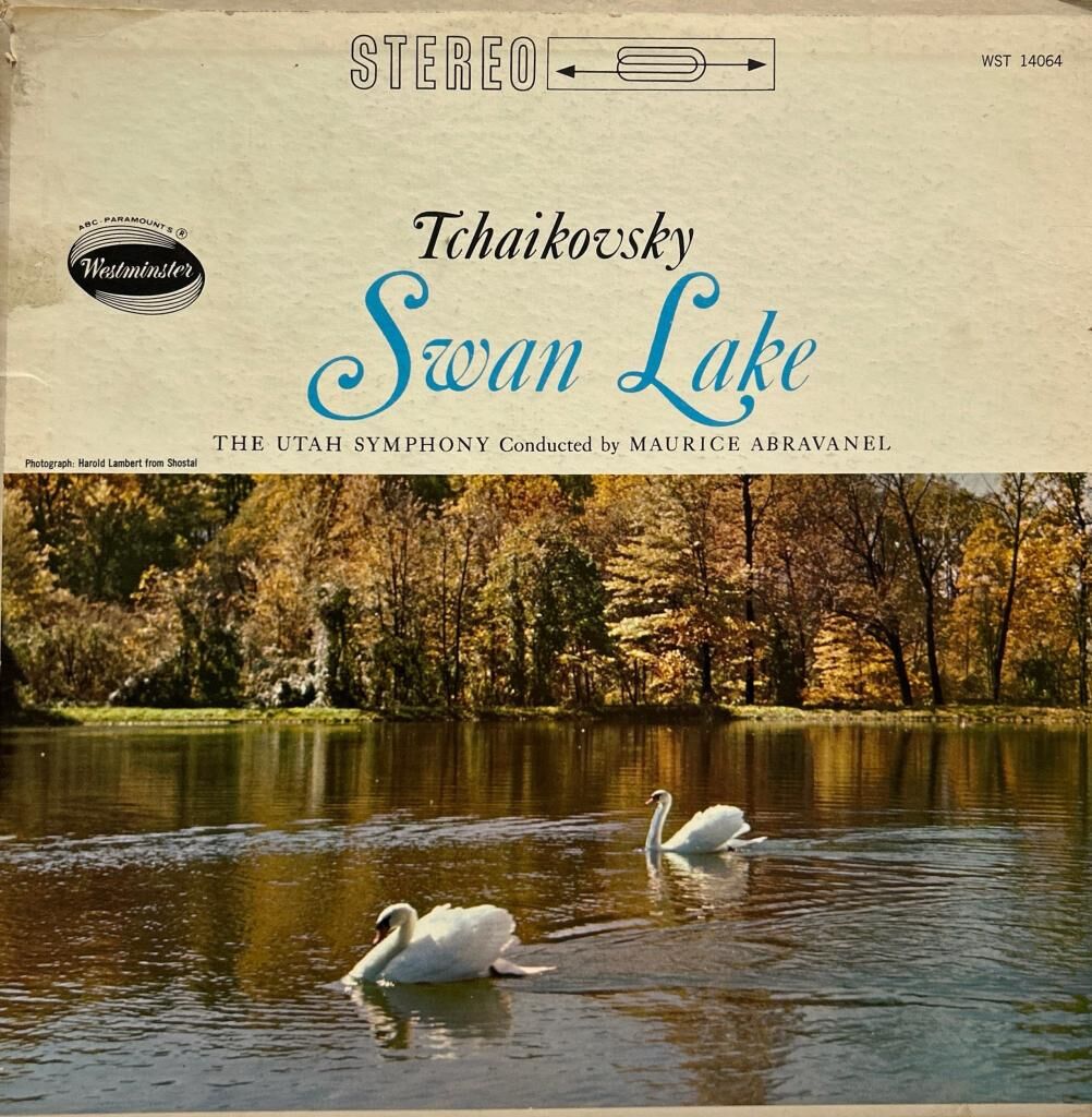 Pyotr Ilyich Tchaikovsky ‎– Selections From Swan Lake Kuğu Gölü LP