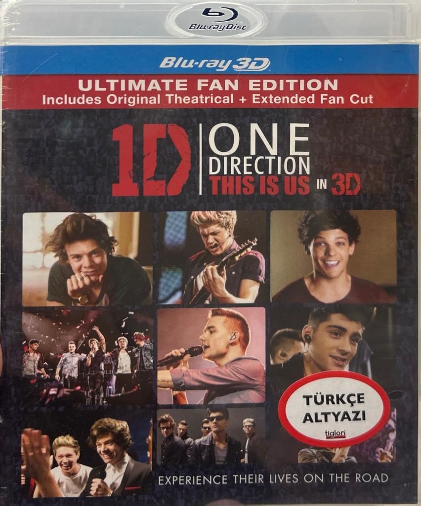 One Direction ‎– This Is Us BLURAY