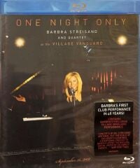 Barbra Streisand ‎– One Night Only: Barbra Streisand And Quartet Live At The Village Vanguard BLURAY