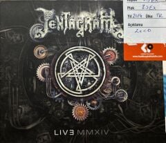 CD Pentagram Live MMXIV - İmzalı insert CD