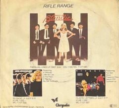 Blondie – Heart Of Glass / Rifle Range 45'lik