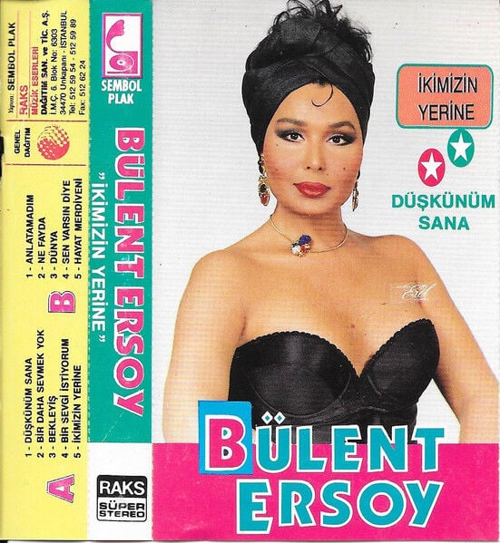 DİKKAT KASET !!! Bülent Ersoy – Düşkünüm Sana Kaset