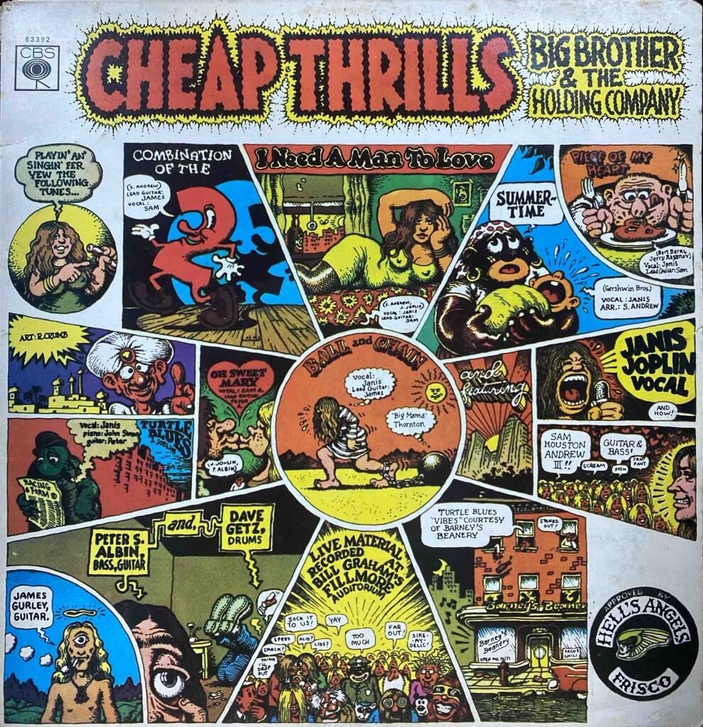 Big Brother & The Holding Company-Janis Joplin  – Cheap Thrills