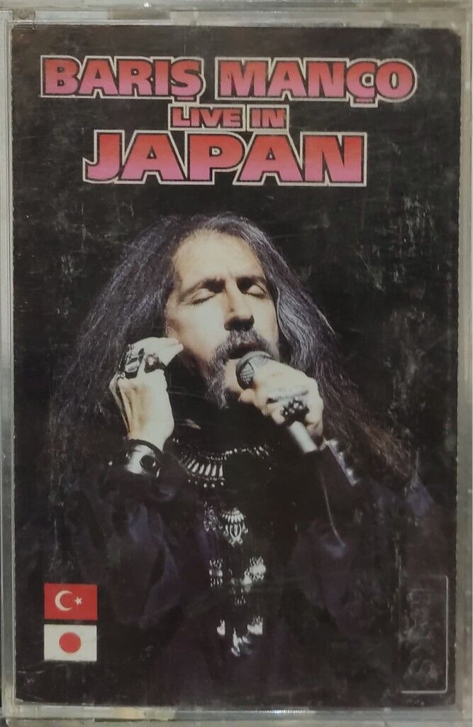 DİKKAT KASET !!! Barış Manço – Live In Japan Kaset