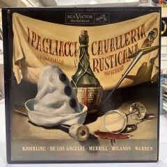 Ruggiero Leoncavallo, Pietro Mascagni, Jussi Björling, Victoria De Los Angeles, Robert Merrill, Zinka Milanov, Leonard Warren, Robert Shaw, Renato Cellini – I Pagliacci / Cavalleria Rusticana LP BOX SET