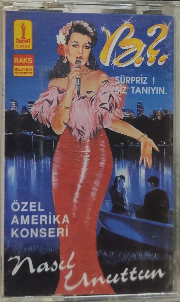 DİKKAT KASET !!! Bülent Ersoy - Nasıl Unuttun / Özel Amerika Konseri Kaset