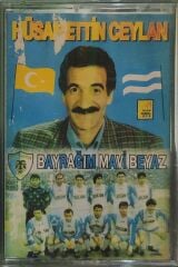 DİKKAT KASET !!! Hüsamettin Ceylan - Bayrağım Mavi Beyaz Kaset