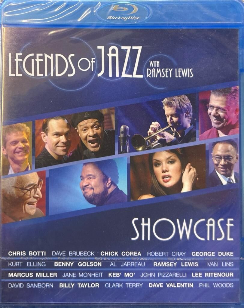 Legends Of Jazz Showcase With Ramsey Lewis , AL JARREAU , DAVID SANBORN , CHICK COREA , ROBERT CRAY , DAVE BRUBECK BLURAY