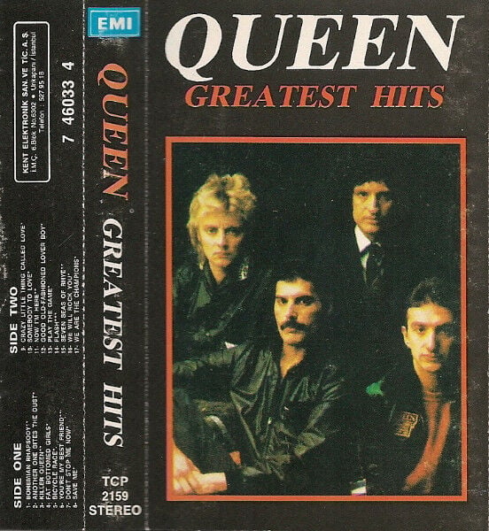 DİKKAT KASET !!! Queen – Greatest Hits Kaset