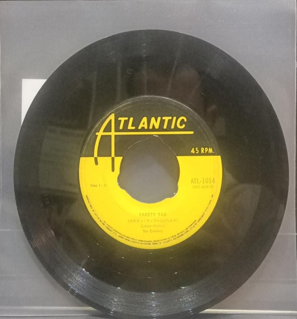 The Coasters – Yakety Yak / Zing! Went The Strings Of My Heart 45'lik