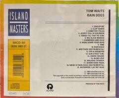 DİKKAT CD !!! Tom Waits – Rain Dogs CD