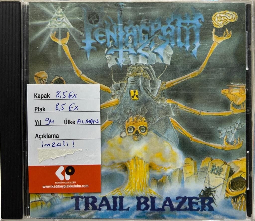 CD Pentagram - Trail Blazer - İmzalı İnsert CD