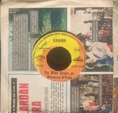 Adamo – En Blue Jeans Et Blouson D'Cuir / Che Funerale 45'likl