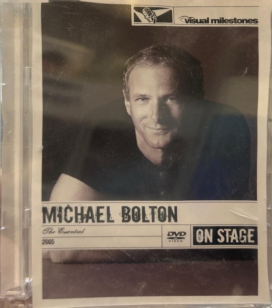 DVD Michael Bolton ‎– The Essential Michael Bolton JEWEL BOX DVD