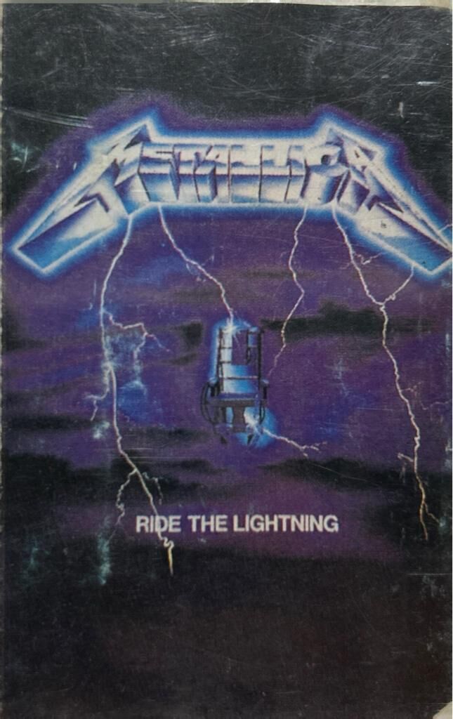 Metallica - Ride The Lightning Kaset