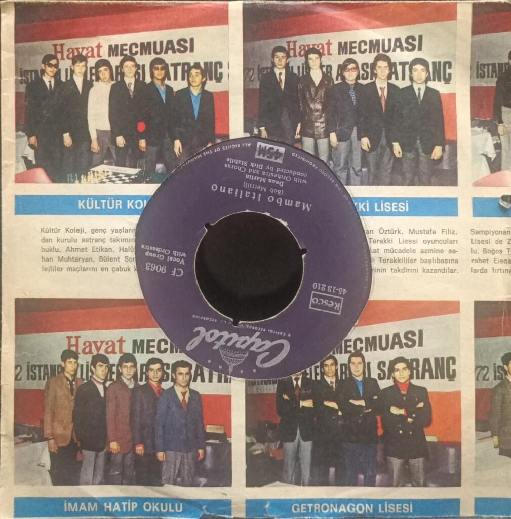 Dean Martin – Mambo Italiano / That's All I Want From You 45'lik