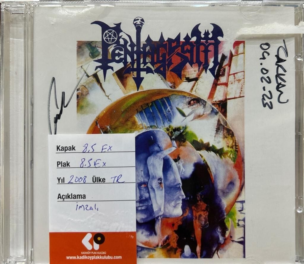 CD Pentagram - İmzalı Kapak CD