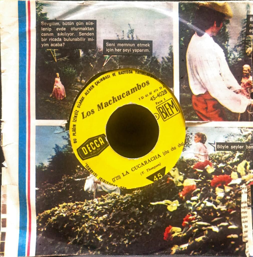Los Machucambos – La Cucaracha / Pepe, Porro 45'lik