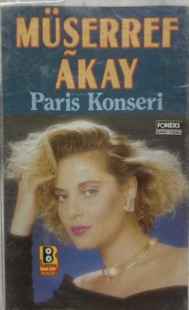 Müşerref Akay-Paris Konseri Kaset