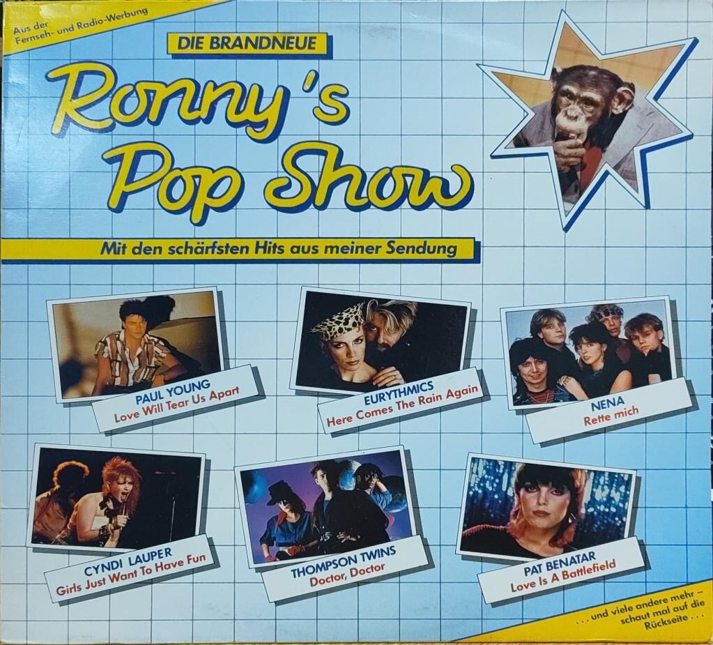 Die Brandneue Ronny's Pop Show (Mit Den Schärfsten Hits Aus Meiner Sendung) LP